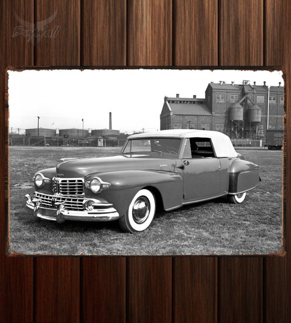 Металлическая табличка Lincoln Continental Cabriolet 373 Металлическая табличка Lincoln Continental Cabriolet 373